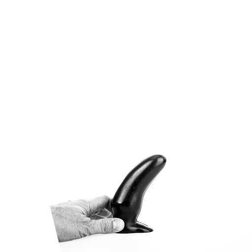 All Black - Anaal Dildo - 13 x 5 cm - Zwart-Erotiekvoordeel.nl