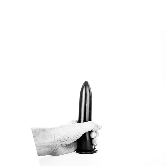 All Black - Dildo - 19 x 3,5 cm - Zwart-Erotiekvoordeel.nl