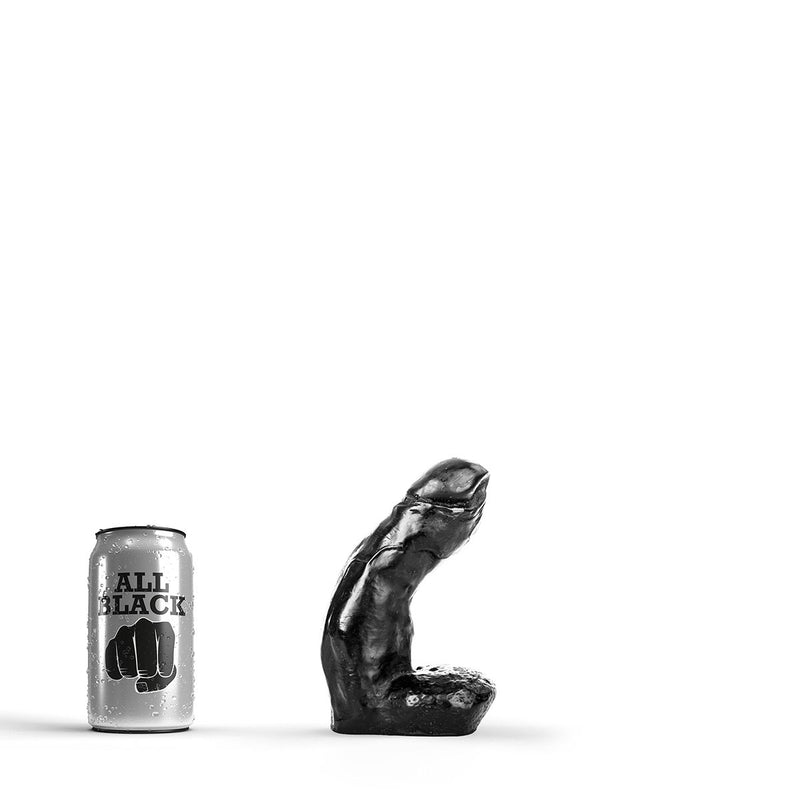 All Black - Zwarte dildo - 15 cm-Laced-up.nl