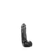 All Black - Dildo Met Balzak - 20 x 4,5 cm - Zwart-Erotiekvoordeel.nl