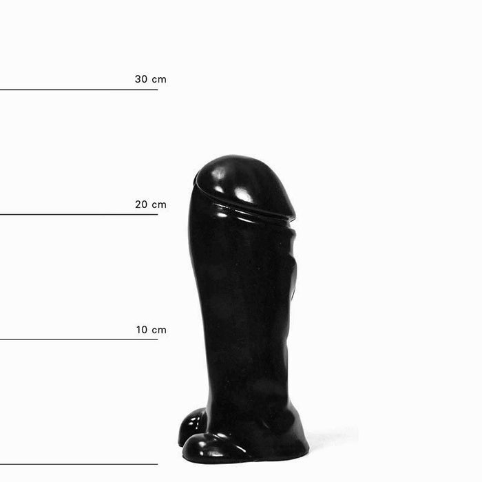 All Black - Dildo - 22 x 8 cm - Zwart-Erotiekvoordeel.nl