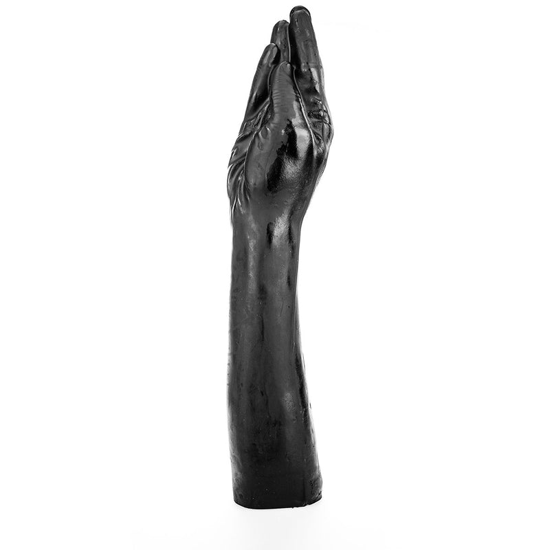 All Black - Zwarte realistische fisting dildo-Laced-up.nl