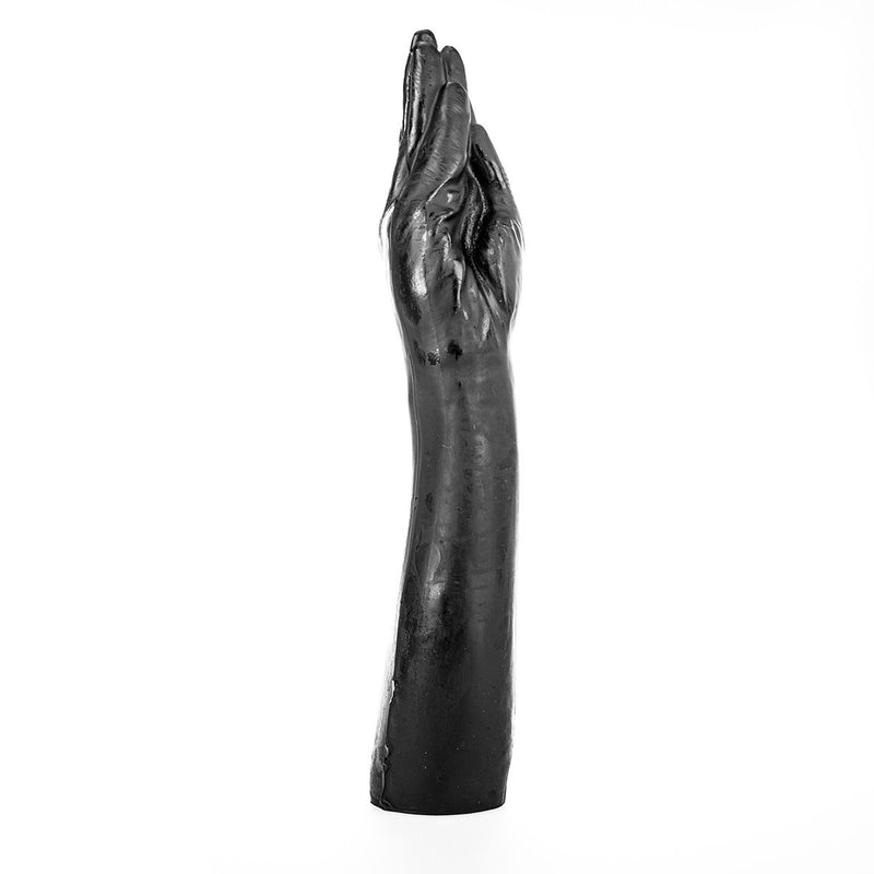 All Black - Zwarte realistische fisting dildo-Laced-up.nl