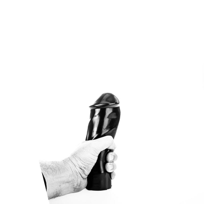 All Black - Realistische Dildo - 20 x 6 cm - Zwart-Laced-up.nl