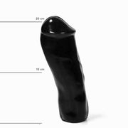 All Black - Realistische Dildo - 20 x 6 cm - Zwart-Laced-up.nl