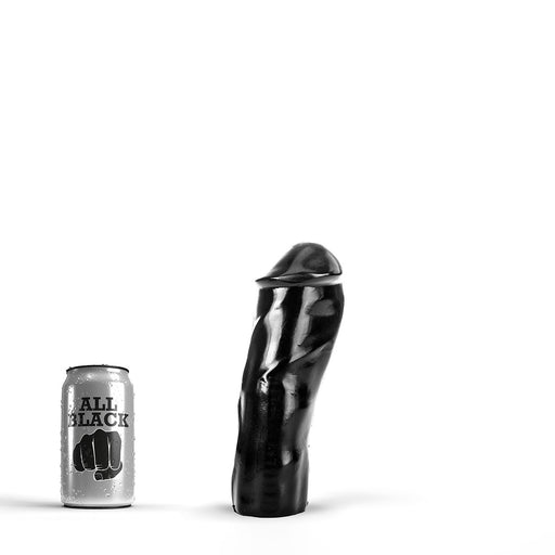 All Black - Realistische Dildo - 20 x 6 cm - Zwart-Laced-up.nl