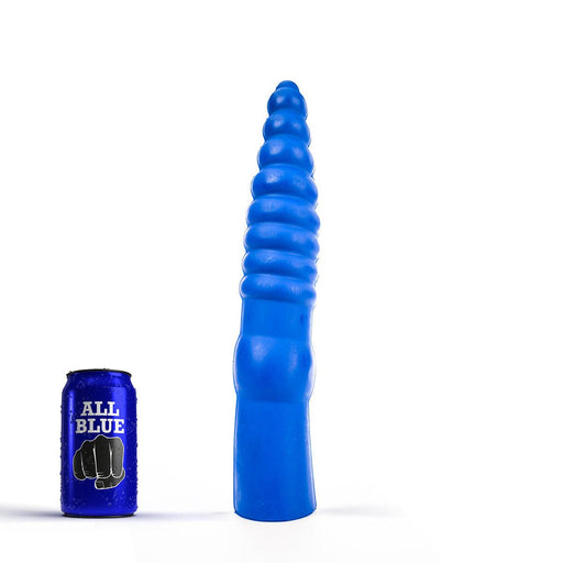 All Blue – Realistische Anale Dildo – 33 cm – Blauw-Erotiekvoordeel.nl