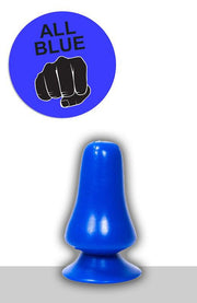 All Blue - Buttplug - 12 x 7 cm - Blauw-Laced-up.nl