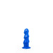 All Blue - Anaal Dildo Met 3 Dikke Ribbels - 17 x 5 cm - Blauw-Erotiekvoordeel.nl