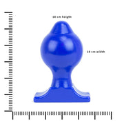 All Blue - Buttplug - 18 x 10 cm - Blauw-Laced-up.nl
