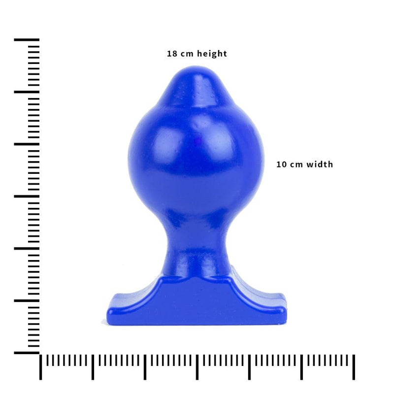 All Blue - Buttplug - 18 x 10 cm - Blauw-Laced-up.nl
