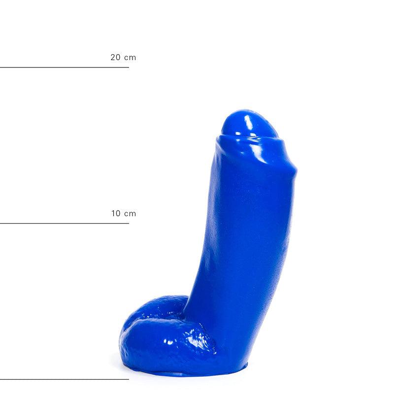 All Blue - Dildo - 18 x 5.5 cm - Blauw-Laced-up.nl