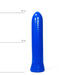 All Blue Dildo 19 cm – Glad PVC met Zuignap – Blauw-Erotiekvoordeel.nl