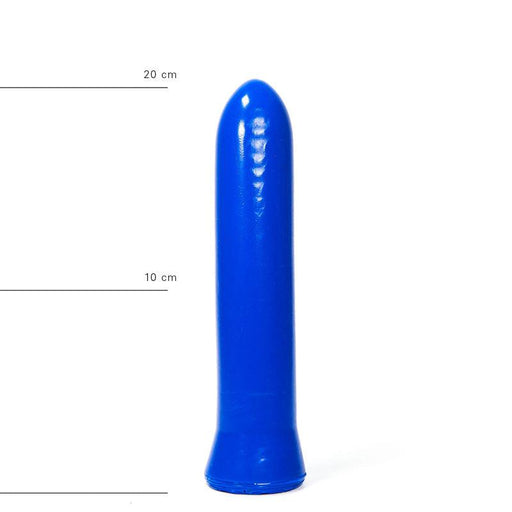 All Blue - Gladde Dildo - 22 x 5 cm - Blauw-Erotiekvoordeel.nl
