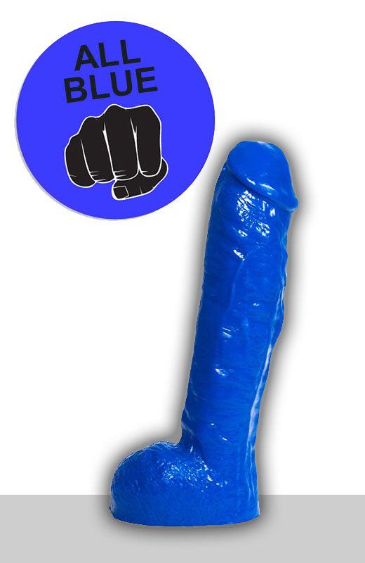 All Blue - Dildo - 29 x 5,5 cm - Blauw-Laced-up.nl