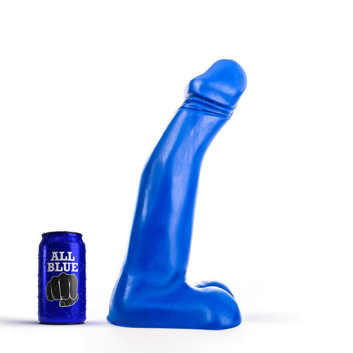 All Blue - Dildo - 34 x 5,5 cm - Blauw-Laced-up.nl
