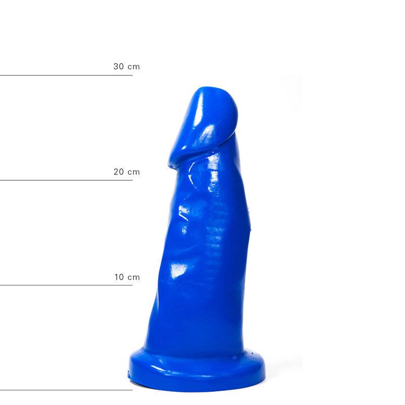All Blue - Dildo - 39 x 8,5 cm - Blauw-Laced-up.nl