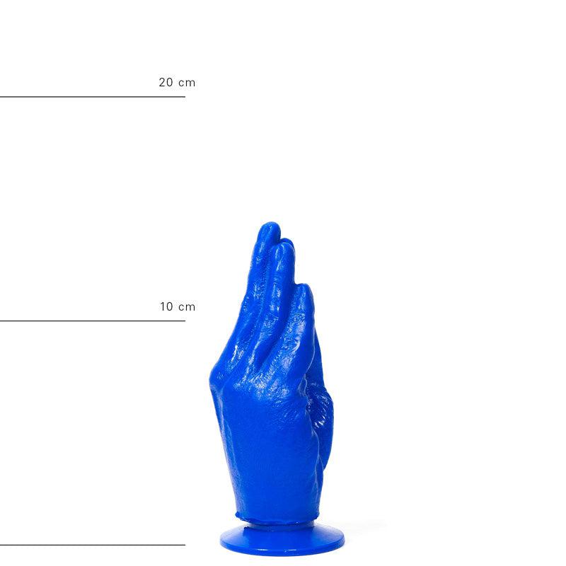 All Blue - Fisting-Dildo 21 x 6 cm - Blauw-Laced-up.nl