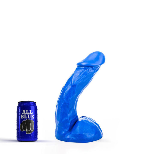 All Blue - Klassieke Dildo - 23 x 5 cm - Blauw-Laced-up.nl
