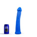 All Blue - XXL Dildo Met Ribbels - 31 x 5.5 cm - Blauw-Erotiekvoordeel.nl