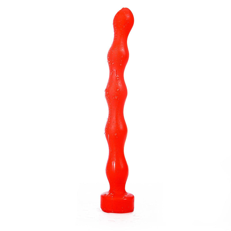 All Red - Anaal Kralen - 41,5 x 4,3 cm - Rood-Erotiekvoordeel.nl
