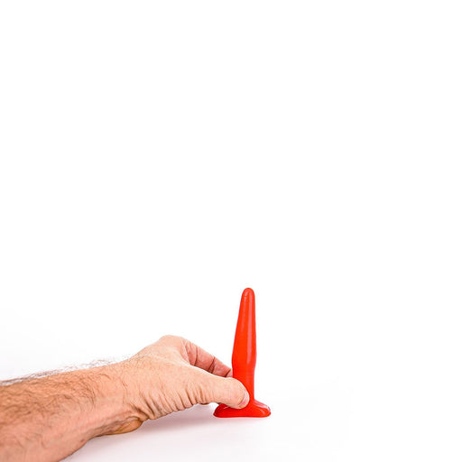 All Red - Buttplug - 12 x 2,5 cm - Rood-Laced-up.nl