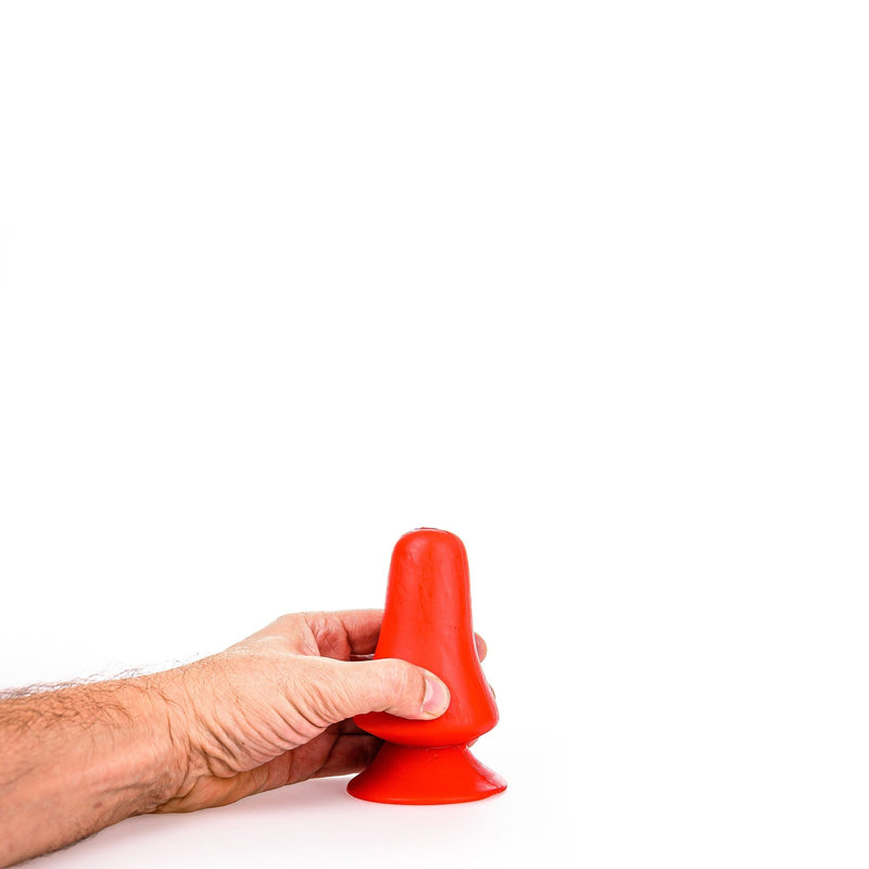 All Red - Buttplug - 12 x 7 cm - Rood-Laced-up.nl