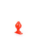 All Red - Buttplug - Small/Medium/Large - PVC - Rood-Erotiekvoordeel.nl