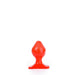 All Red - Buttplug - Small/Medium/Large - PVC - Rood-Erotiekvoordeel.nl