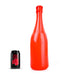 All Red - Buttplug Champagnefles 39.5 x 10.5 cm - Groot-Laced-up.nl