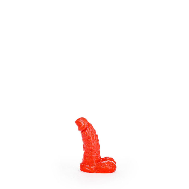 All Red - Dildo - 13 x 4,5 cm - Rood-Laced-up.nl