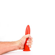 All Red - Dildo - 19 x 3,5 cm - Rood-Laced-up.nl