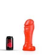All Red - Dildo - 22 x 8 cm - Rood-Laced-up.nl