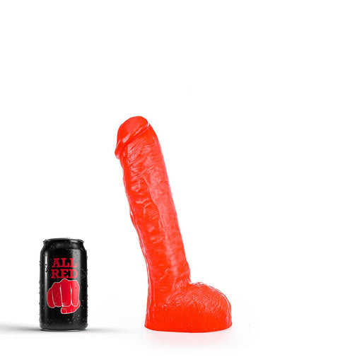 All Red - Dildo - 29 x 5.5 cm - Rood-Laced-up.nl
