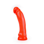 All Red - Dildo - 33 x 7 cm - Rood-Erotiekvoordeel.nl