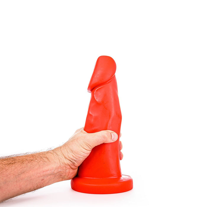 All Red - Dildo - 39 x 8,5 cm - Rood-Erotiekvoordeel.nl