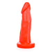 All Red - Dildo - 39 x 8,5 cm - Rood-Erotiekvoordeel.nl