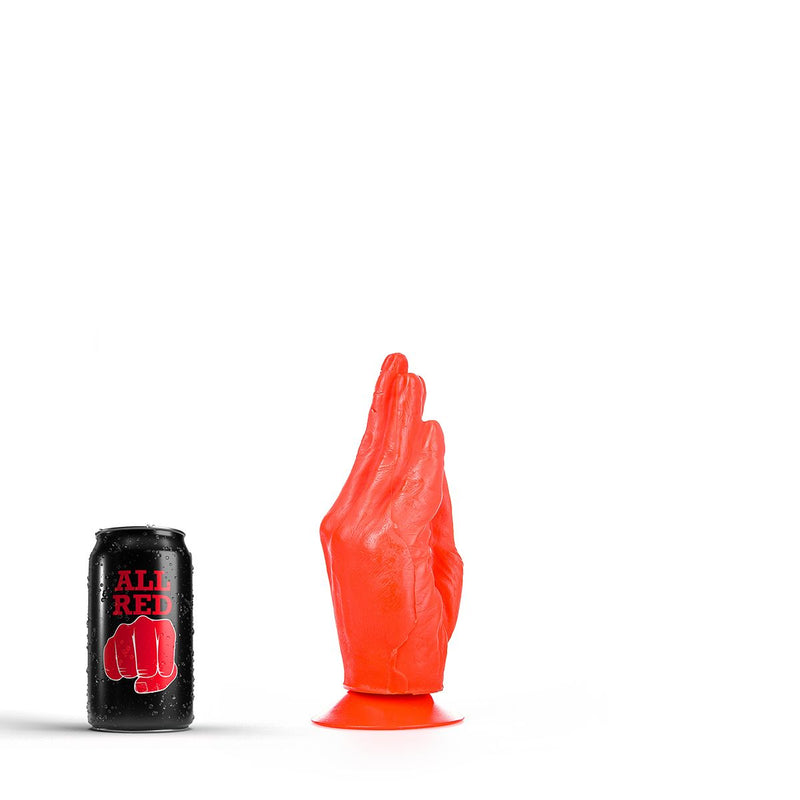 All Red - Fisting Dildo - 21 x 6 cm - Rood-Erotiekvoordeel.nl
