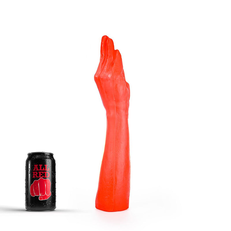 All Red - Fisting Dildo 37 x 7 cm - Rood-Laced-up.nl