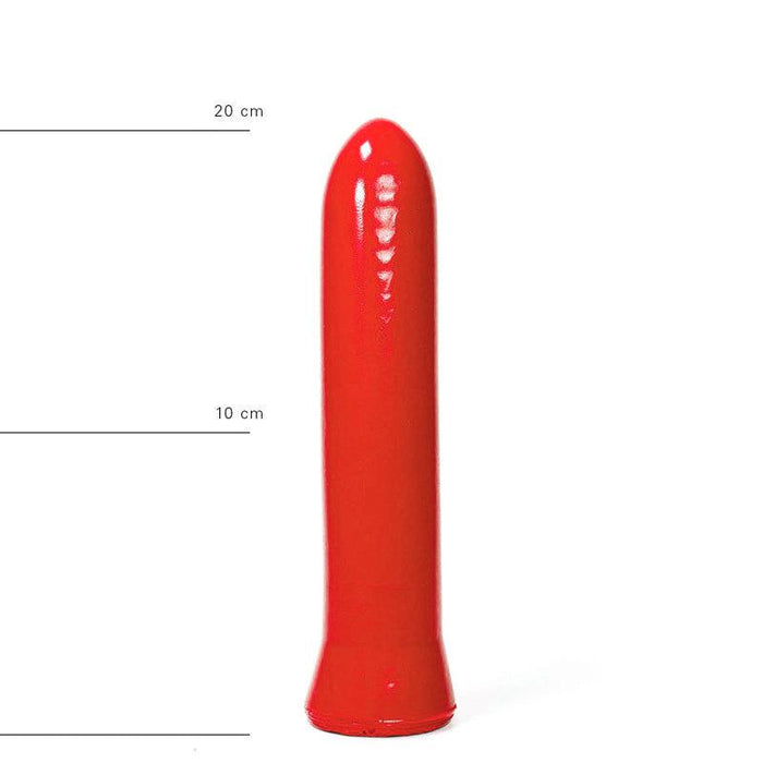 All Red - Gladde Dildo - 22 x 5 cm - Rood-Erotiekvoordeel.nl