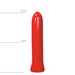 All Red - Gladde Dildo - 22 x 5 cm - Rood-Erotiekvoordeel.nl
