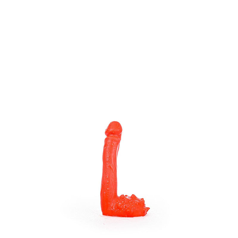 All Red - Klassieke Dildo - 15 x 2,5 cm - Rood-Laced-up.nl