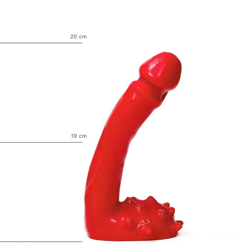 All Red - Klassieke Dildo - 15 x 2,5 cm - Rood-Laced-up.nl
