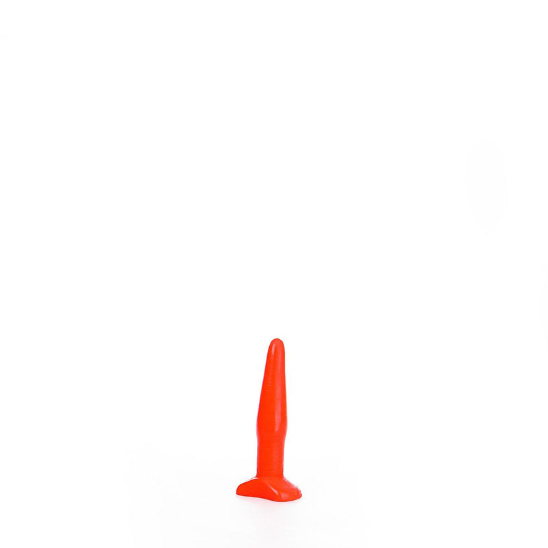 All Red - Kleine Buttplug - 12 x 2,5 cm - Rood-Erotiekvoordeel.nl