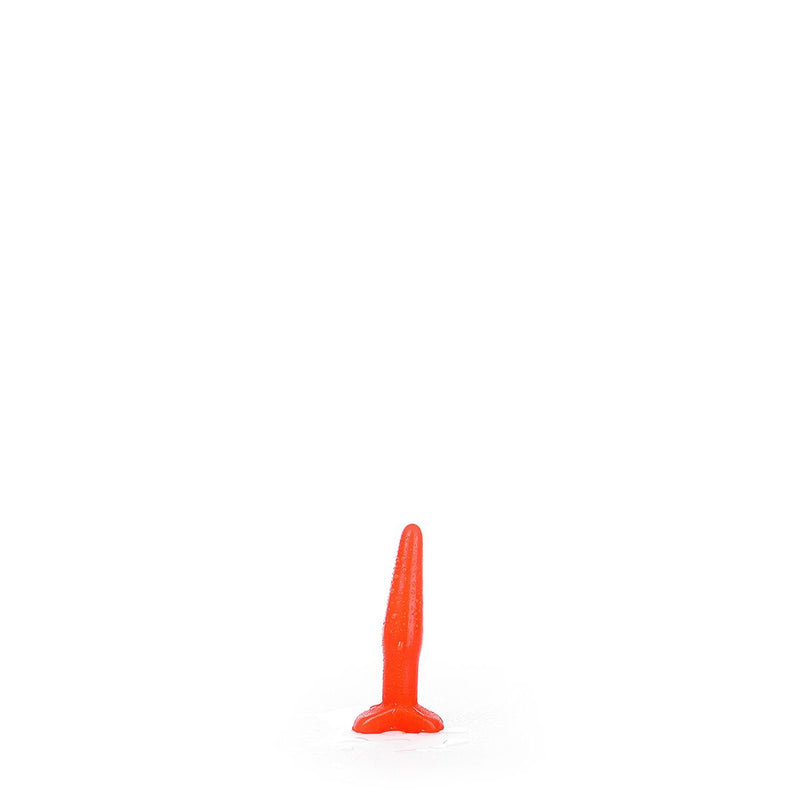 All Red - Kleine Buttplug - 12 x 2,5 cm - Rood-Erotiekvoordeel.nl