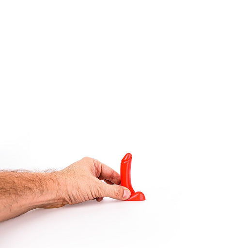 All Red - Kleine Dildo - 9 x 2 cm - Rood-Laced-up.nl