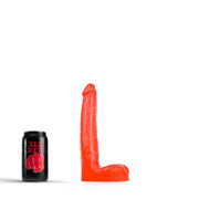 All Red – Realistische Dildo – 21 cm – Rood-Erotiekvoordeel.nl