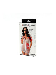 Amorable - Verpleegsterjurkje Met Ritssluiting-Laced-up.nl