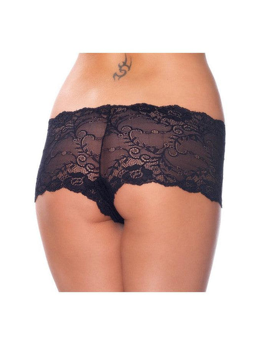 Amorable - Zwart Kanten Hipster-Laced-up.nl