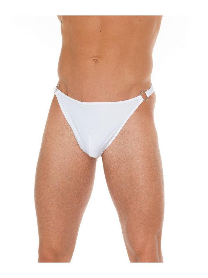Amorable - String érotique pour homme blanc - Taille unique - Avec deux boucles - Laced-up.nl